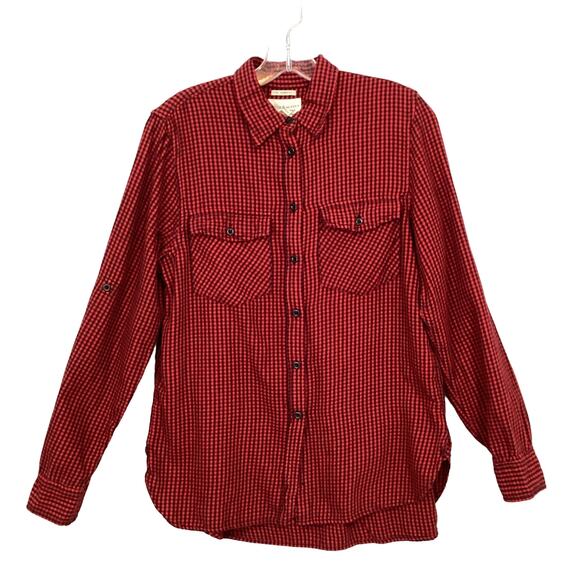 Vtg Denim & Supply Ralph Lauren Shirt Size M RL Surplus Plaid Flannel Cozy Basic - Picture 1 of 14